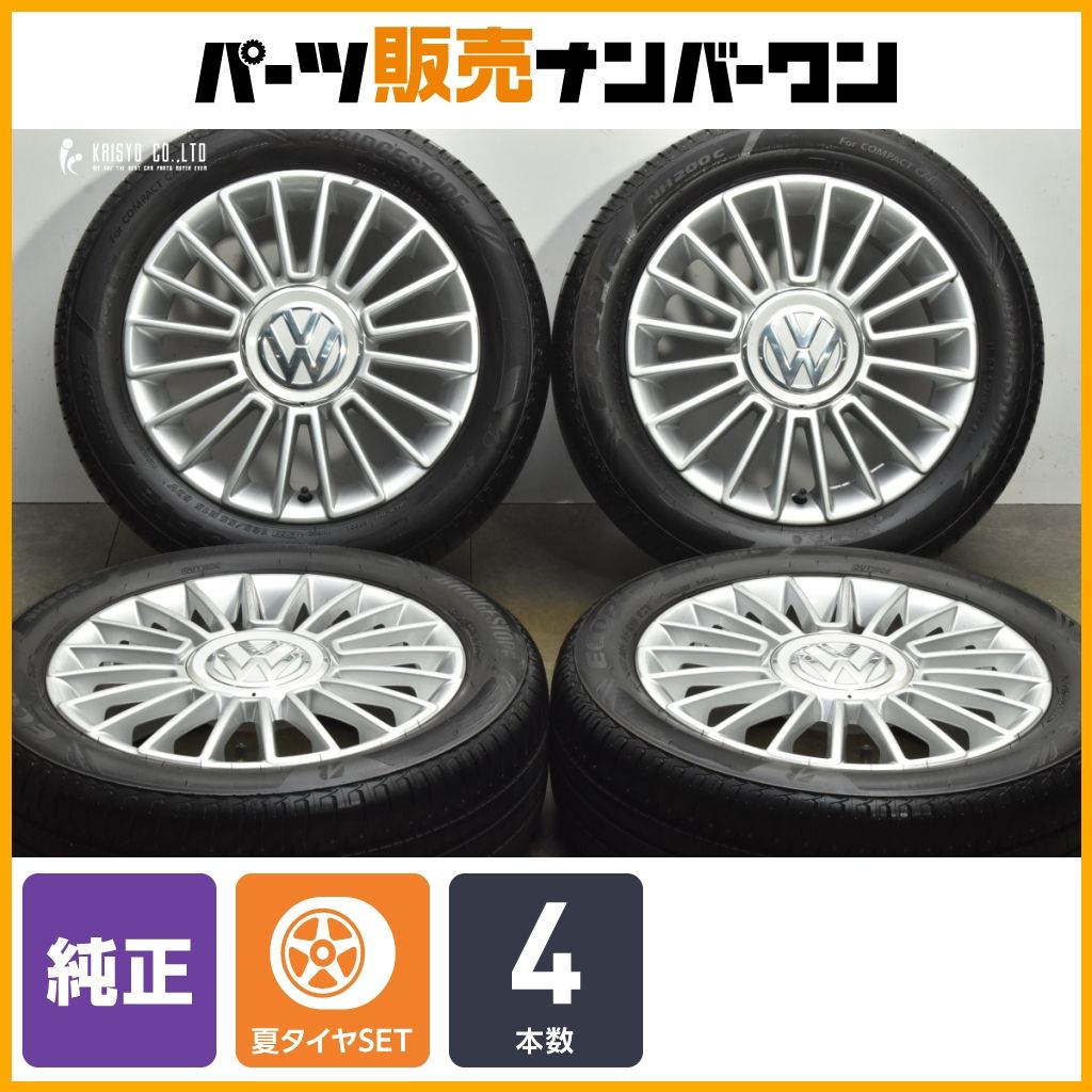 フォルクスワーゲン up! 15 in 5 J 41 PCD 100 ブリヂストン エコピア NH 200 C 185 55 R 品番 交換用