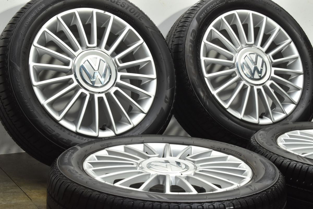 フォルクスワーゲン up! 15 in 5 J 41 PCD 100 ブリヂストン エコピア NH 200 C 185 55 R 品番 交換用