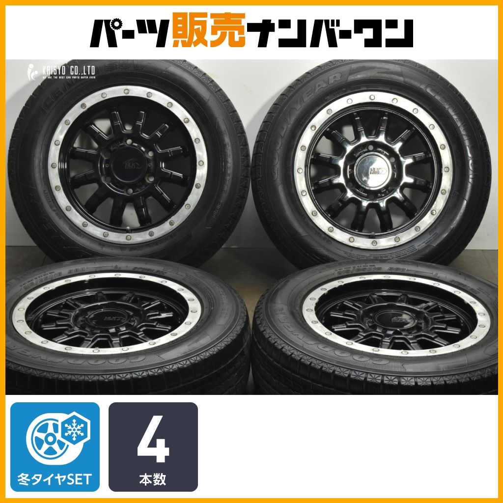 交換用に HLK 16 in 6 5 J 38 PCD 139 7 グッドイヤー アイスナビ SUV 215 65 R ハイエース レジアスエース カスタム用