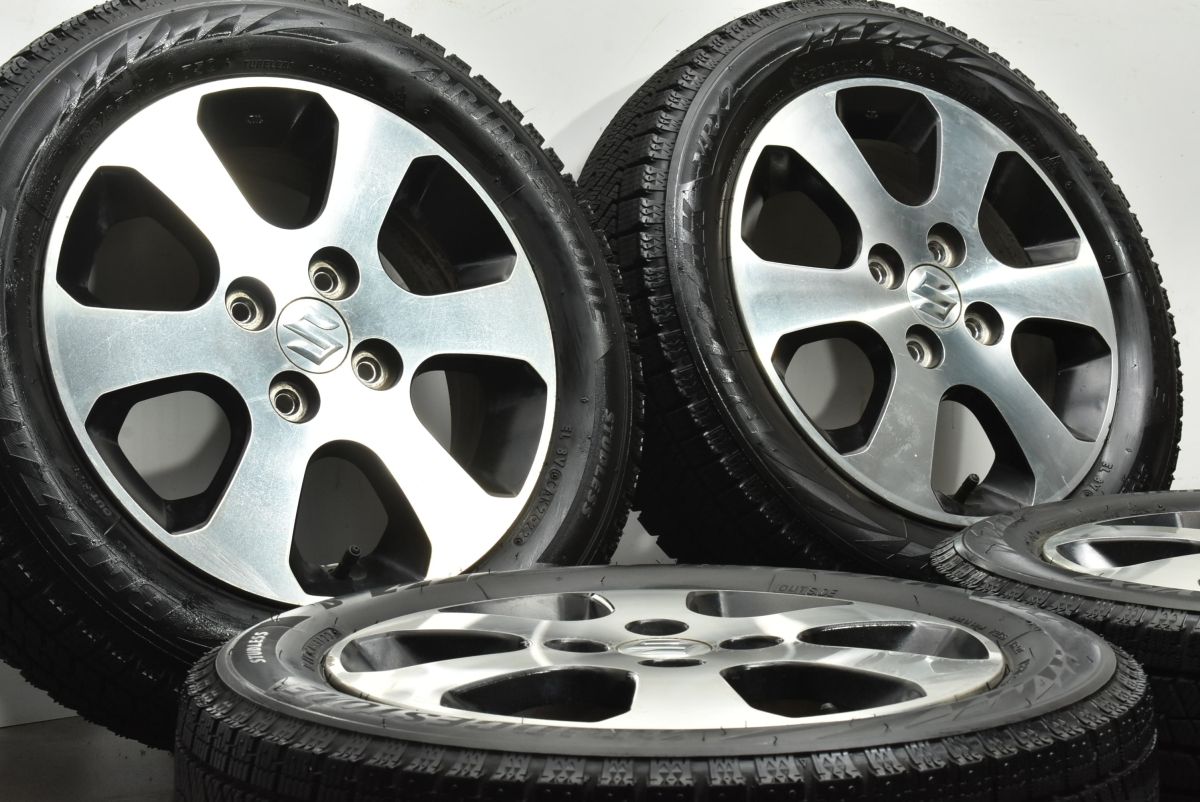 大 スズキ ワゴンR 14 in 4 5 J 50 PCD 100 ブリヂストン ブリザック VRX 2 155 65 R スペーシア アルト ラパン MRワゴン