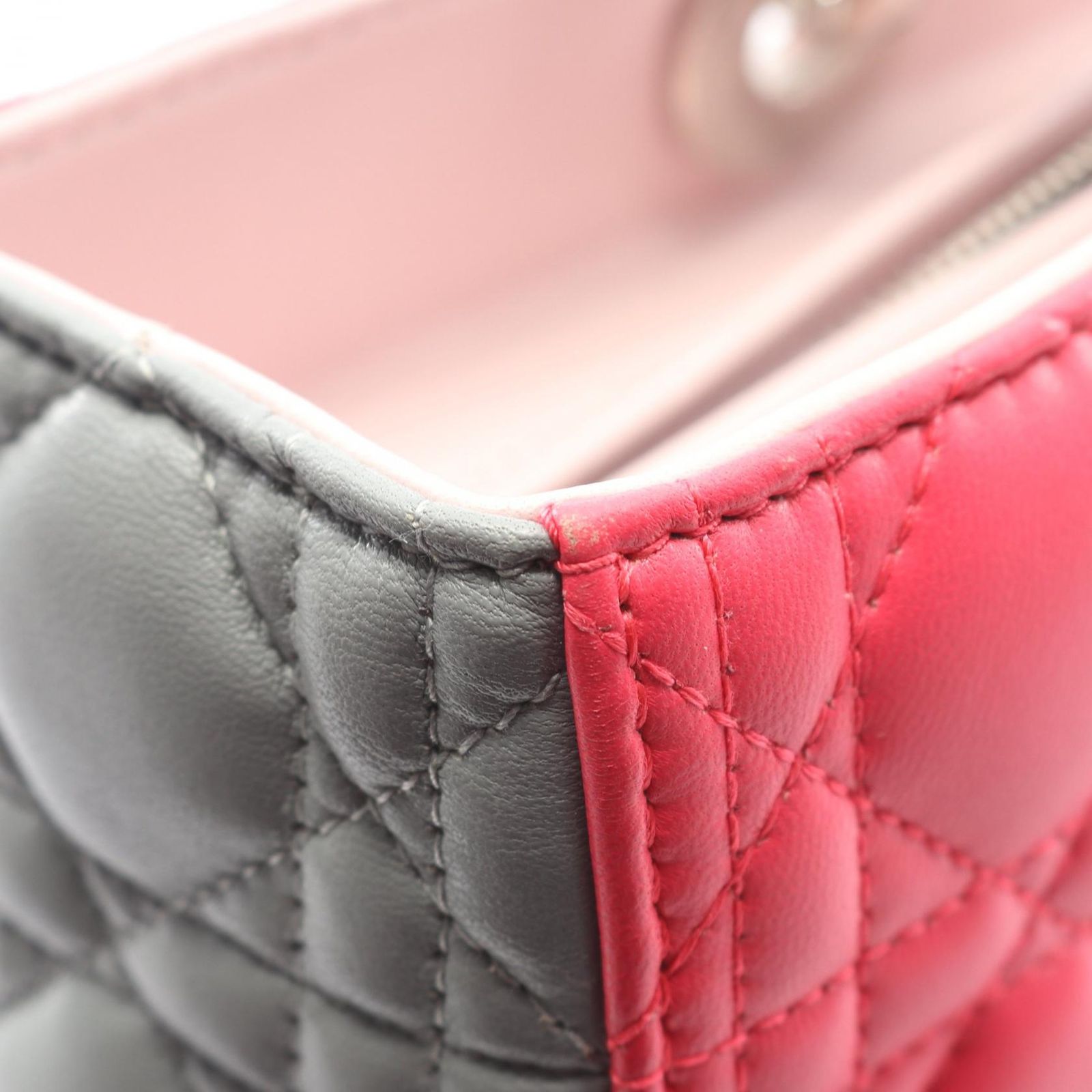 Dior ディオール レディディオール ラージ カナージュ ハンドバッグ