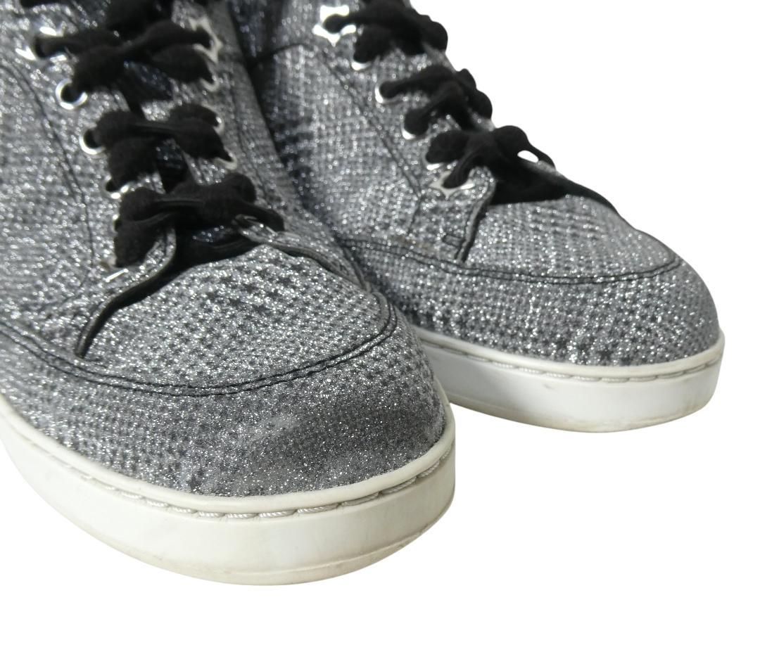 JIMMY CHOO ジミーチュウ サイズ36 約23㎝ MIAMI スター 星 チェック柄