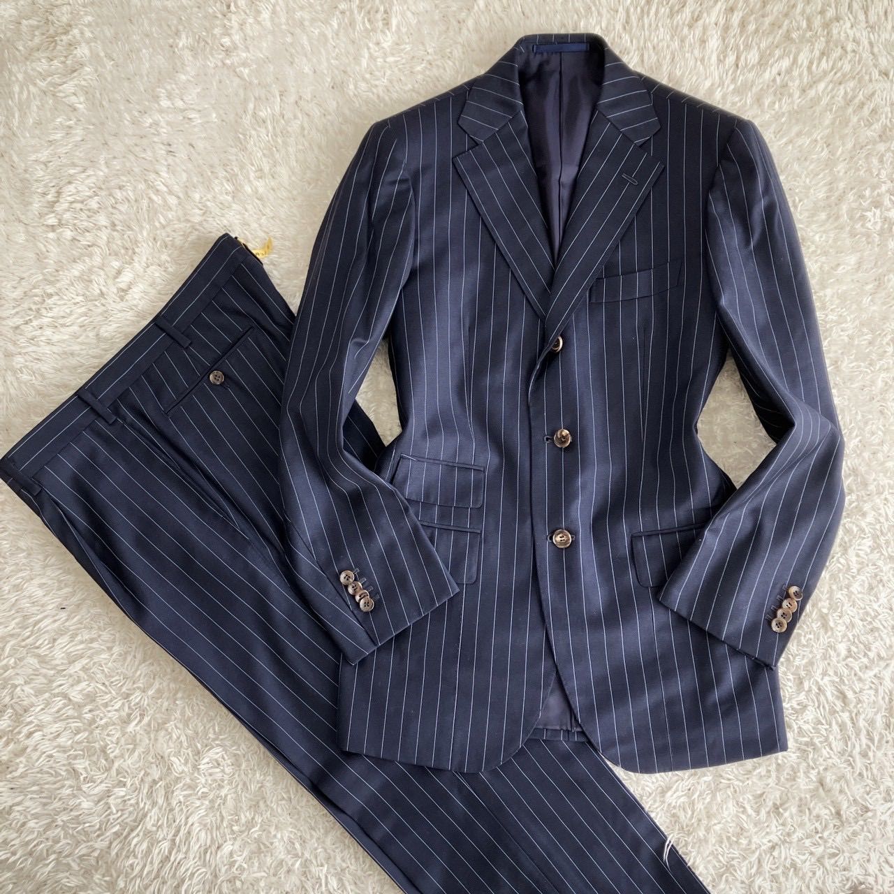 最高級！Lolo Pianaロロピアーナ Super160's YASUSHI DOI ヤスシドイ