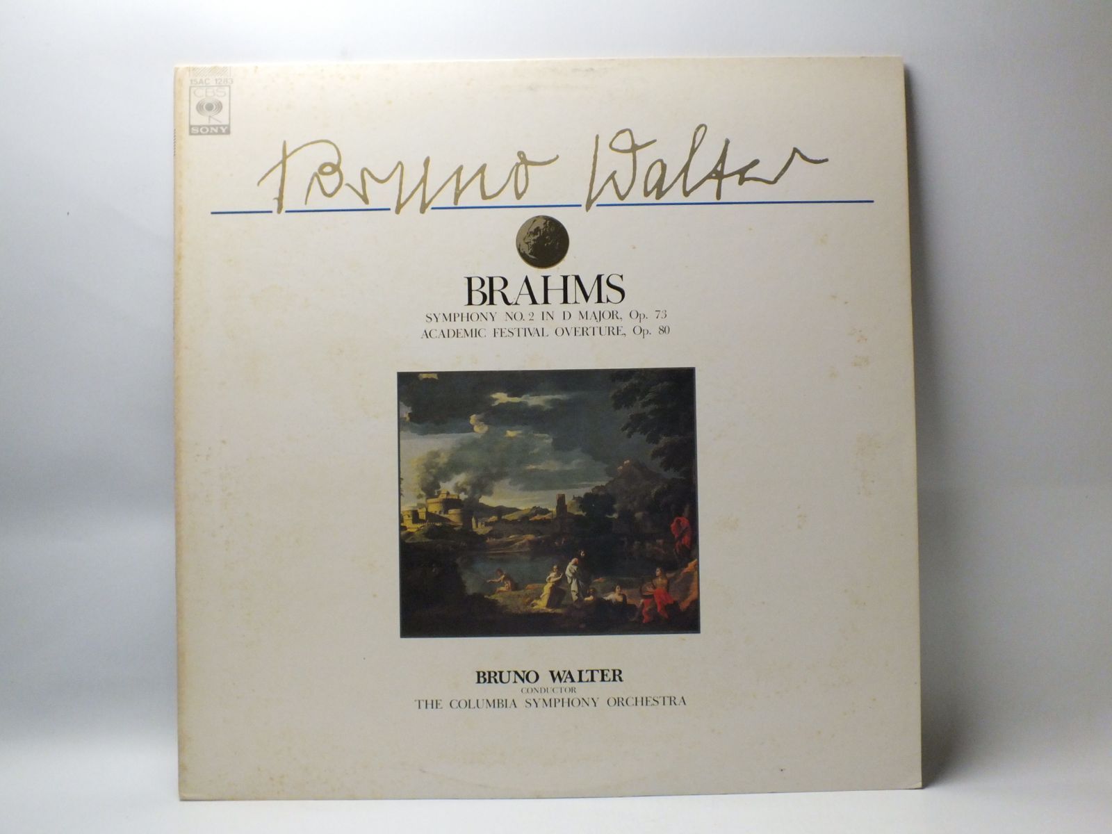 LP 15AC-1283 ブルーノ・ワルター BRUNO WALTER ブラームス 交響曲 第
