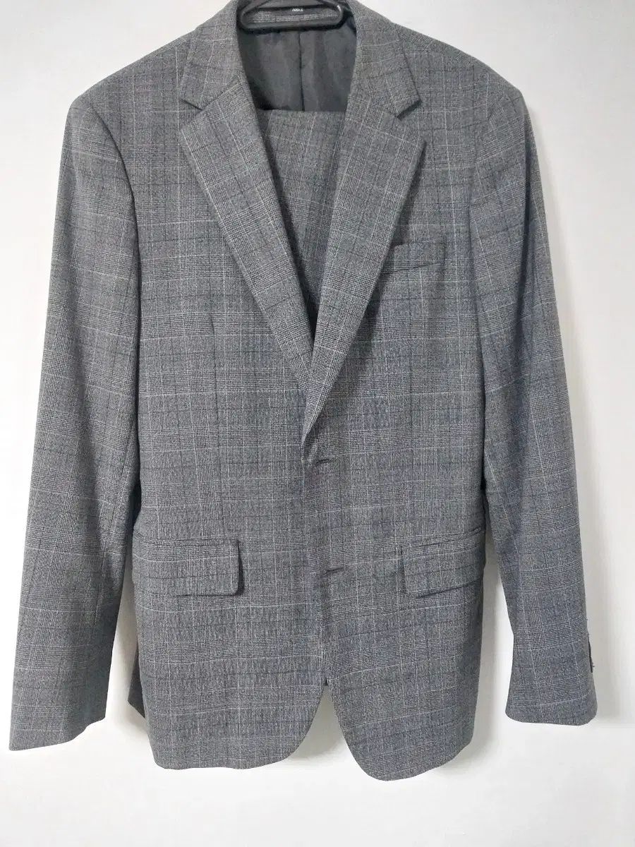 チェック柄 グレー スーツ セット 98 31