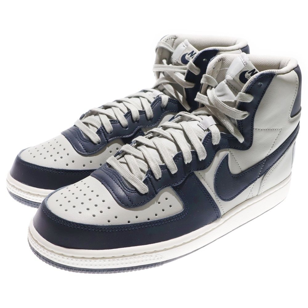 NIKE ナイキ HIGH ターミネーター ハイカットスニーカー グレー ネイビー US 10 28 cm FB 1832 001