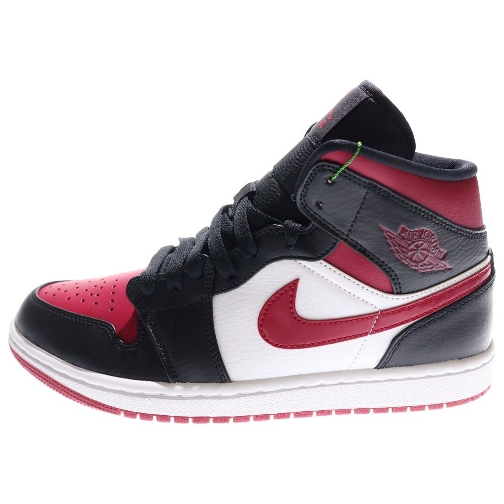 NIKE ナイキ AIR JORDAN 1 MID エアジョーダン ミッドカットスニーカー ボルドー US 8 5 26 cm 554724 066