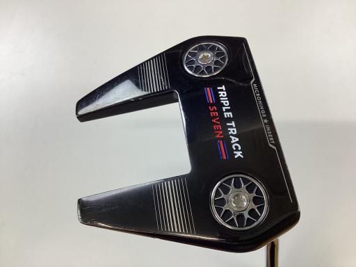 オデッセイ TRIPLE TRACK SEVEN 33インチ パター PT STROKE LAB BLACK フレックスその他 メンズ 男性用 右利き 右用 Dランク ゴルフクラブ