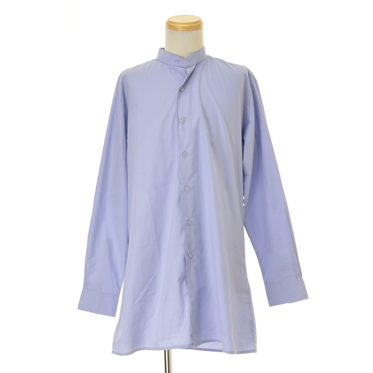 MILITARY】イギリス軍 RAF ノーカラー長袖シャツ 売れ筋
