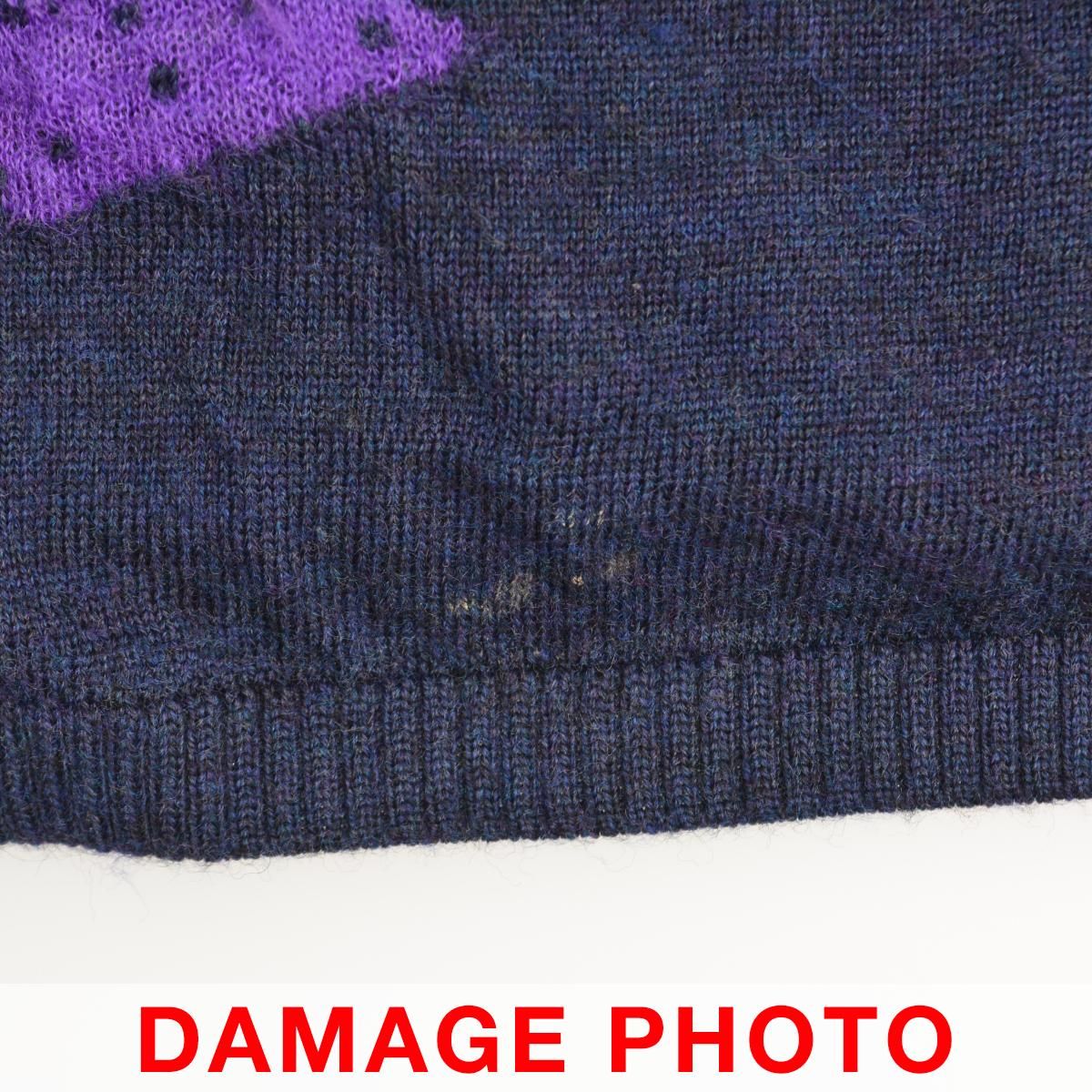 M.&KYOKO】刺繍タートルネック長袖ニットセーター - メルカリ