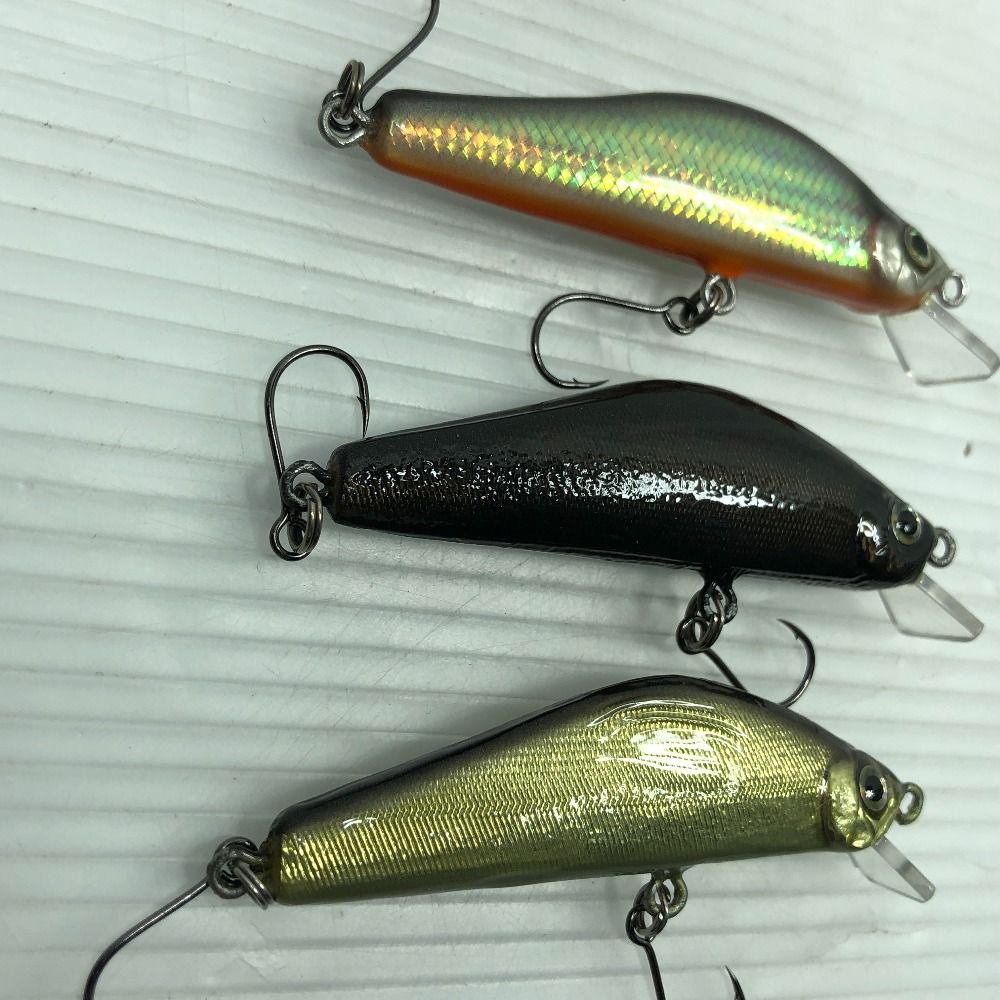 ΣΣ ハンドメイドルアー ミノー 3個まとめ - メルカリ