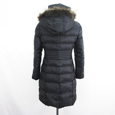 23区 オンワード樫山 ダウンコート アウター 長袖 フード ジップアップ