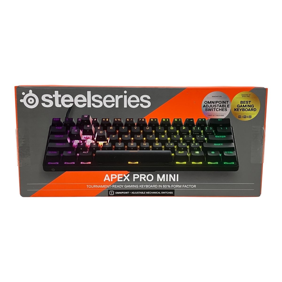 SteelSeries APEX PRO MINI ゲーミングキーボード PC周辺機器 中古