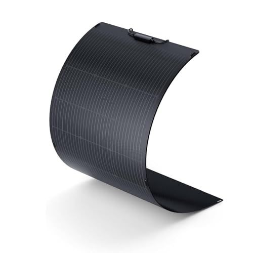 SF 100 ソーラーパネル フレキシブル W太陽光パネル 25 5 V出力 単結晶 23％高交換率 柔性U型曲げ 超薄型軽量 ETFE耐久耐熱 IP 68防水 車中泊 軽自動車 屋外屋根 ベランダ 船ボート RVキャンピングカー m