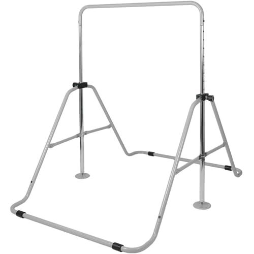 seathestars 鉄棒 子ども 子供用 室内 折りたたみ 室外 耐荷重80 kg 高さ5段階 折り畳み式 コンパクト 安全ダブルロック メーカーサポート てつぼう 逆上がり テツボウ ぶら下がり グレー m