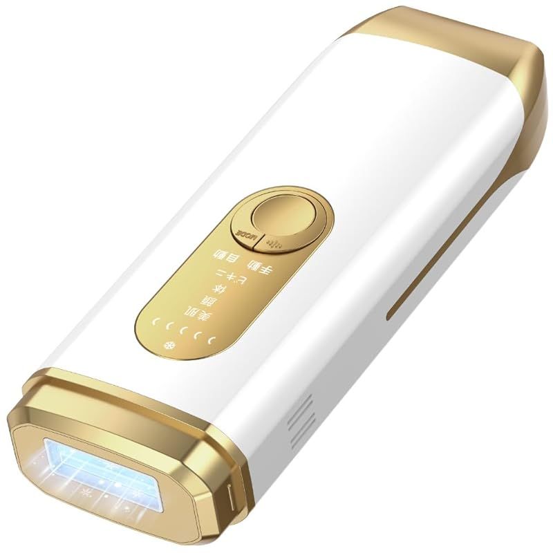 Clyrox 脱毛器 VIO対応 夏新モデル IPL サファイア冷却技術でほぼ無痛 99万回照射 5段階調節 手動 自動照射切替 美肌 顔 体 VIO 全身?用 メーカー2年保証 プレゼントに最適 家庭用脱毛器 メンズ レディース 保護眼鏡 1