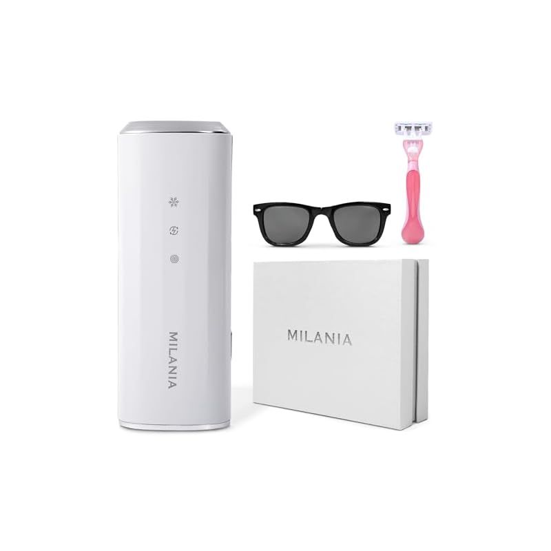 co jp MILANIA M 1 脱毛器 VIO対応 光美容器 全身ムダ毛ケア サファイア冷却 ほぼ痛みレス スキンセンサー搭載 強力パワー6 J cm 2 男女兼用 メンズ レディース PSE認証済み 日本向け安全設計