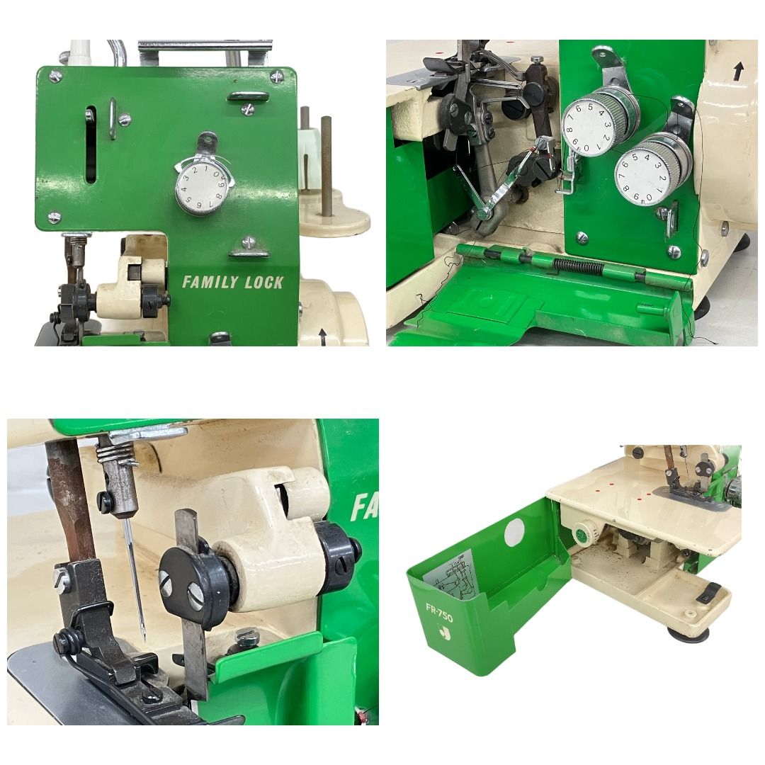 JANOME ジャノメ FR-750 FAMILY LOCK ファミリーロック ロックミシン