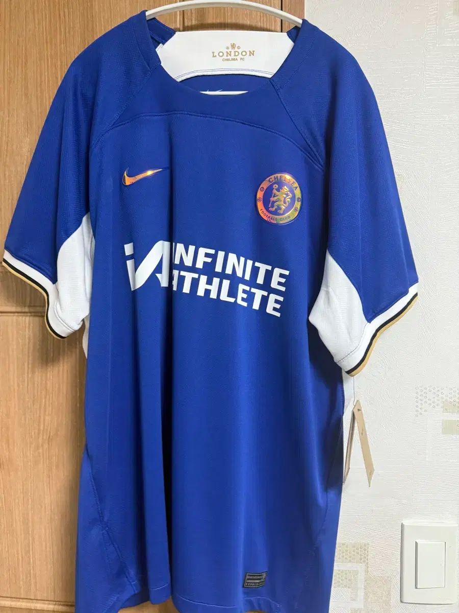 （極美品）チェルシー 23-24 ホーム ユニフォーム チアゴ・シウバ チェルシー23-24 チアゴ・シウバ - メルカリ