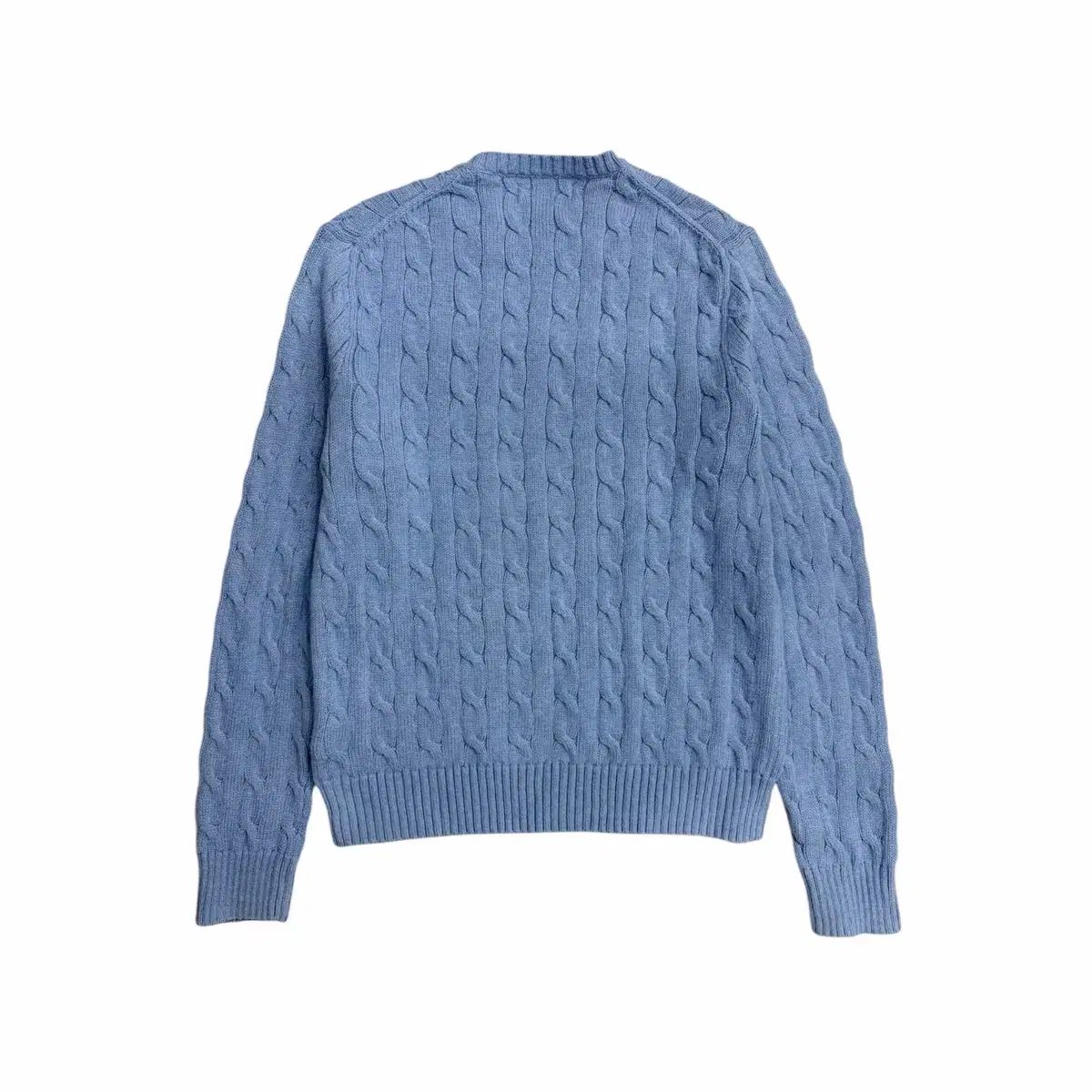 ラルフローレン ケーブルニット セーター M アイスブルー ポロ ラルフローレン アイス ブルー ケーブル ケーブル編み ニット m