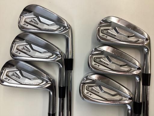 ダンロップ SRIXON ZX 5 Mk II 6 S アイアンセット IR 特注シャフト フレックスSR メンズ 男性用 右利き 右用 Cランク ゴルフクラブ