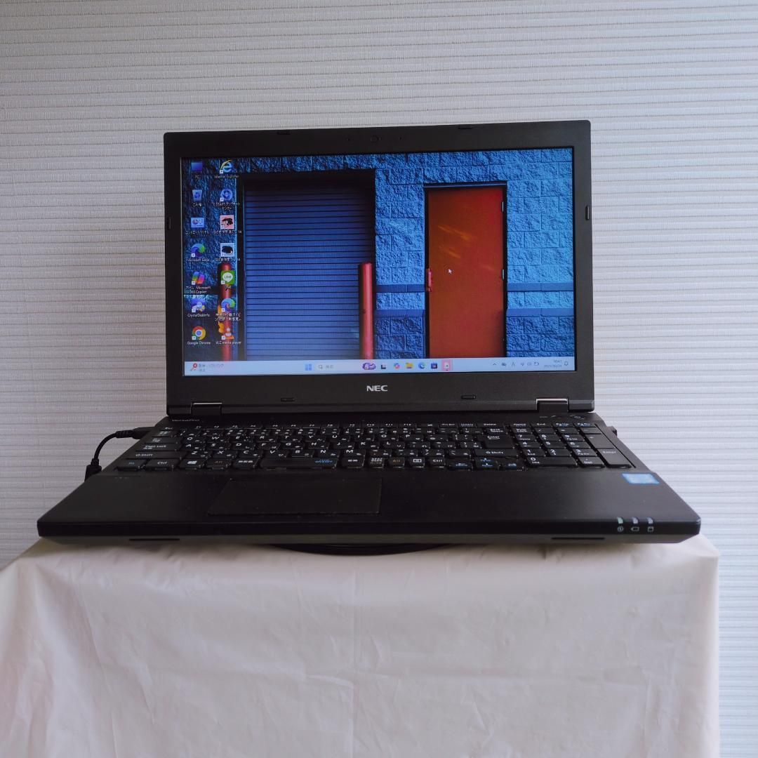 コスパ良 NEC ノートパソコン windows 11 SSD メモリ8 GB