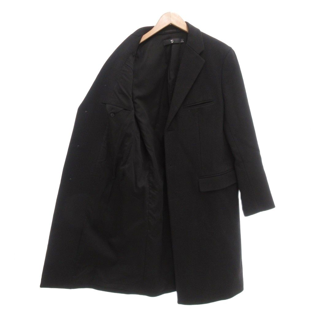 ユニクロ UNIQLO ＋J 20AW ウールブレンドチェスターコート L