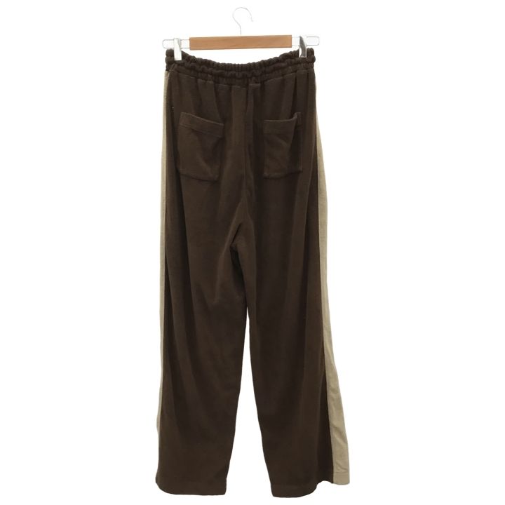 JOURNAL ジャーナルスタンダード パイルラインパンツ レディース ブラウン