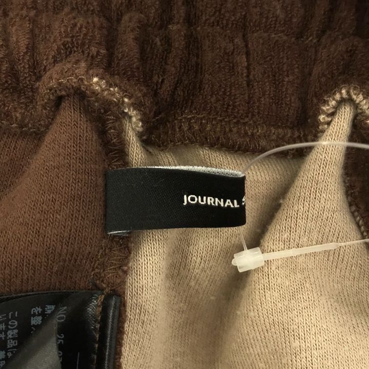  JOURNAL ジャーナルスタンダード パイルラインパンツ レディース ブラウン その他 パンツ