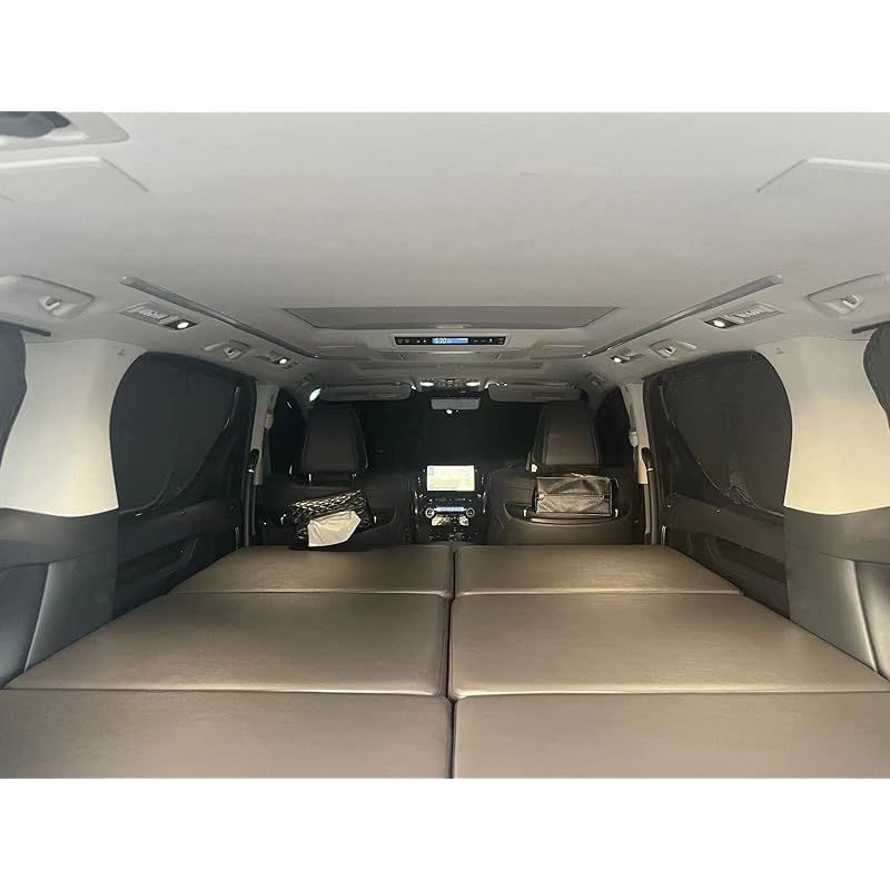 エルグランド E 52 サンシェード フルセット マルチサンシェード 遮光シェード 車中泊 仮眠 断熱 高密度 紫外線カット 盗難防止 アウトドア 全窓対応 簡単着脱 6層構造 8 PCS