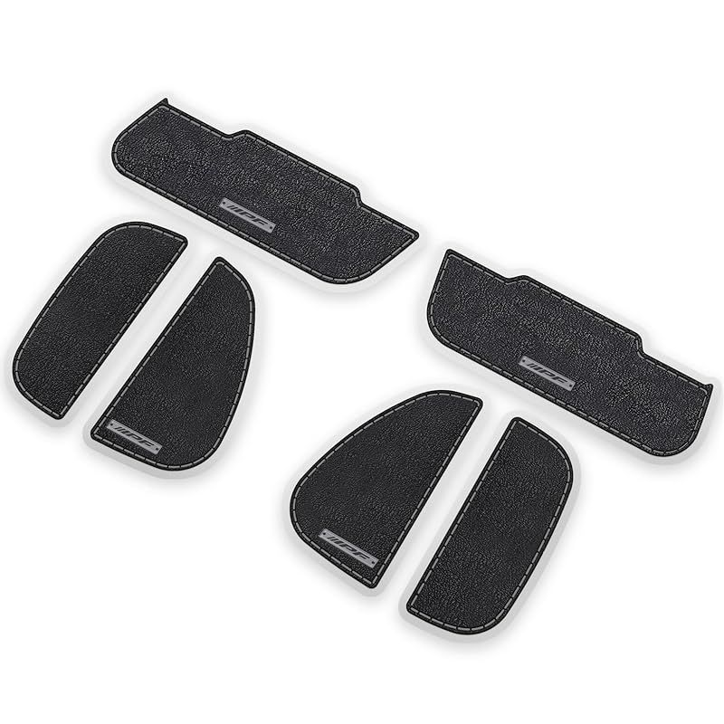 IPF EXPシリーズ ドアハンドルプロテクター レザー調 ハイエース 200系 設計 簡単取付 キズ防止 日本製 ブラック 入り EXH 01