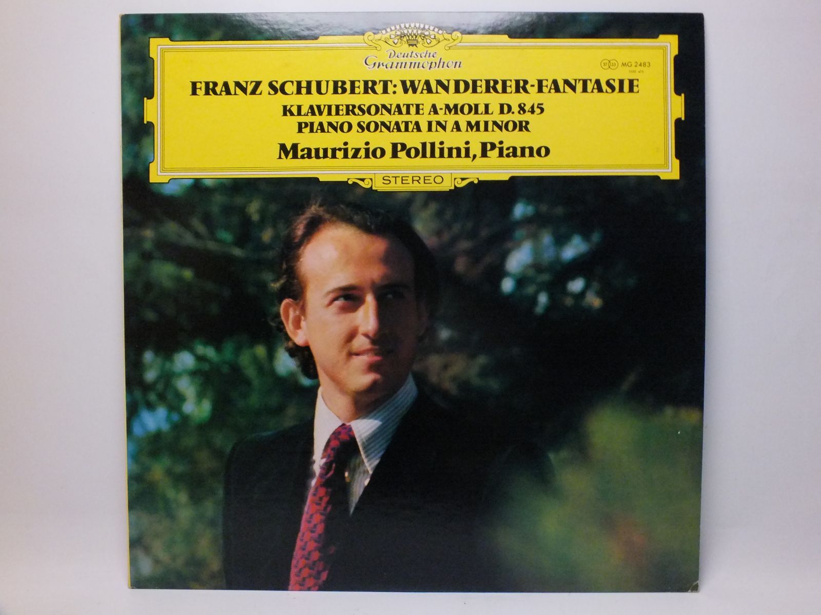 LP MG-2483 【ピアノ】 マウリツィオ・ポリーニ POLLINI シューベルト