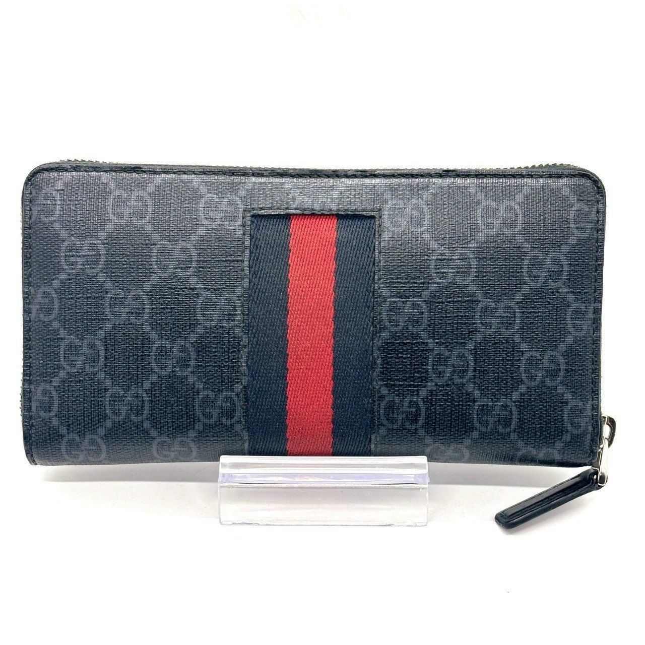 良品 GUCCI 長財布 シェリーライン GGスプリーム ラウンドジップ レザー 場を選ばない正解】 GUCCI グッチ 長財布 8カード ラウンドファスナー