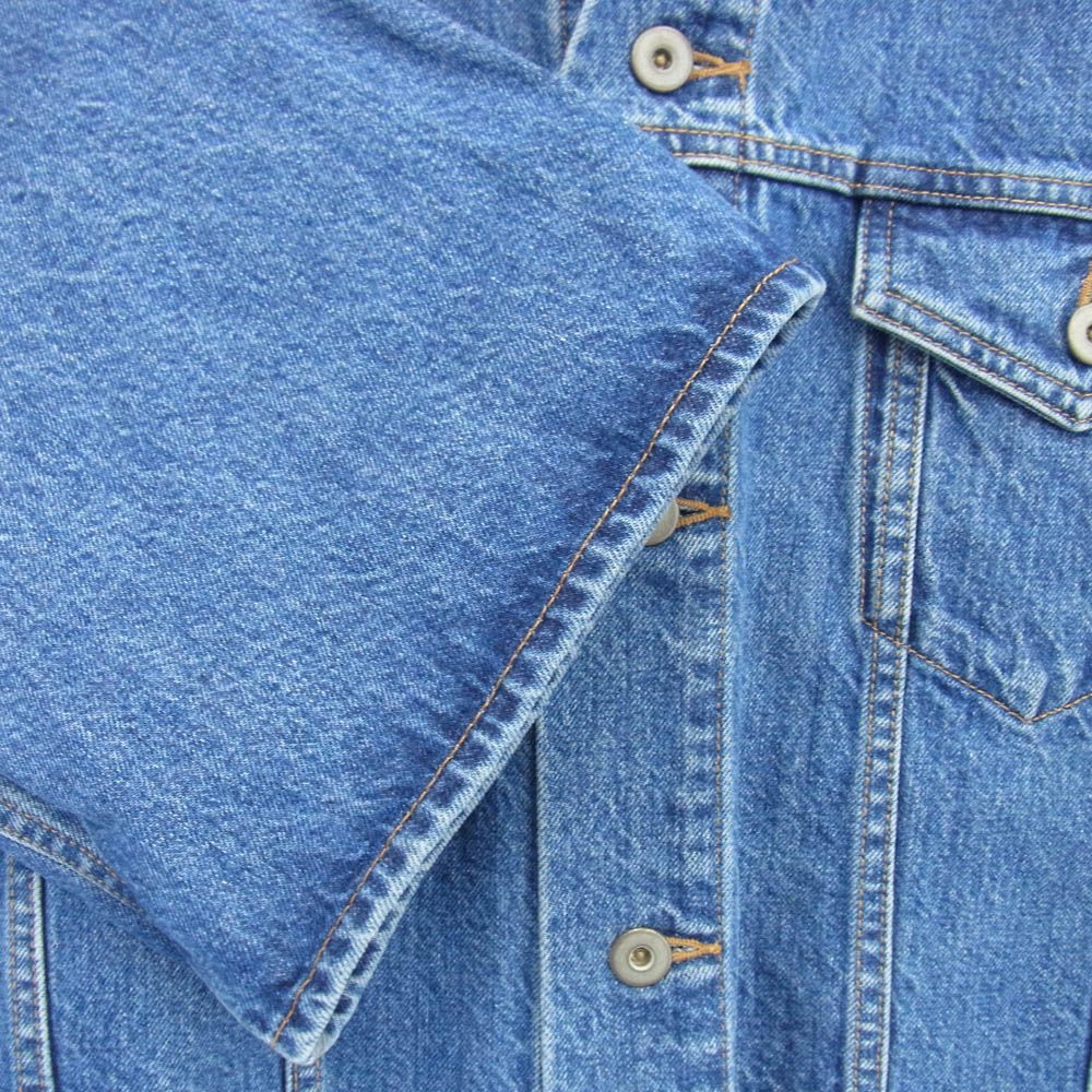 サクラ SACRA ボリュームスリーブ デニムジャケット インディゴブルー