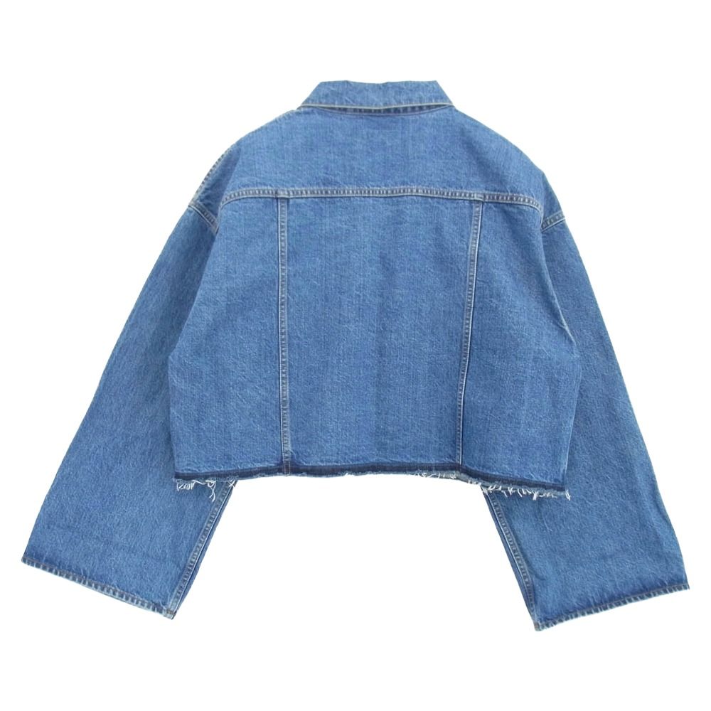 サクラ SACRA ボリュームスリーブ デニムジャケット インディゴブルー