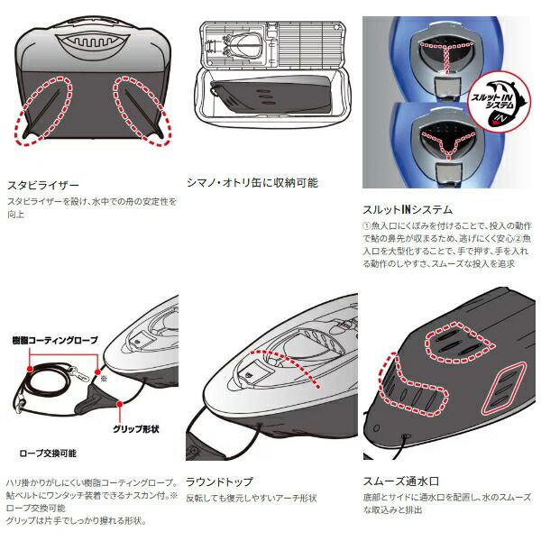  シマノ アドバンスパワー HI 042 P レッド 7 L ベイトリール その他 フィッシングツール