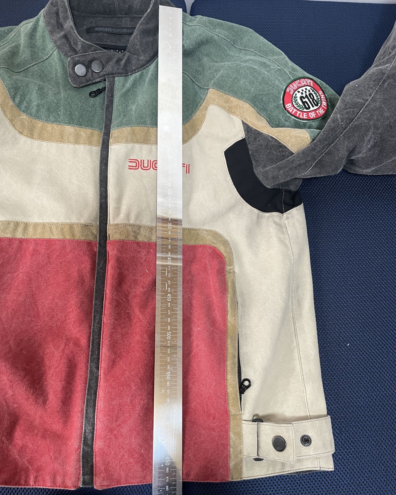 ducati ビンテージ ライダース イタリアンカラー ジャケット xl 12 c 178 ジャケット バイクウェア 装備 バイク