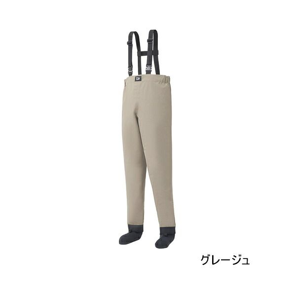 25年 新商品 ダイワ ブレスウェーダー ソックス先丸 BW 3051 S グレージュ Lサイズ