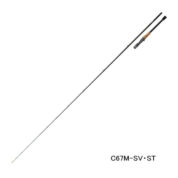 25年 新商品 ダイワ スティーズ リアルコントロール C 67 M SV ST 仕舞寸法 171 cm