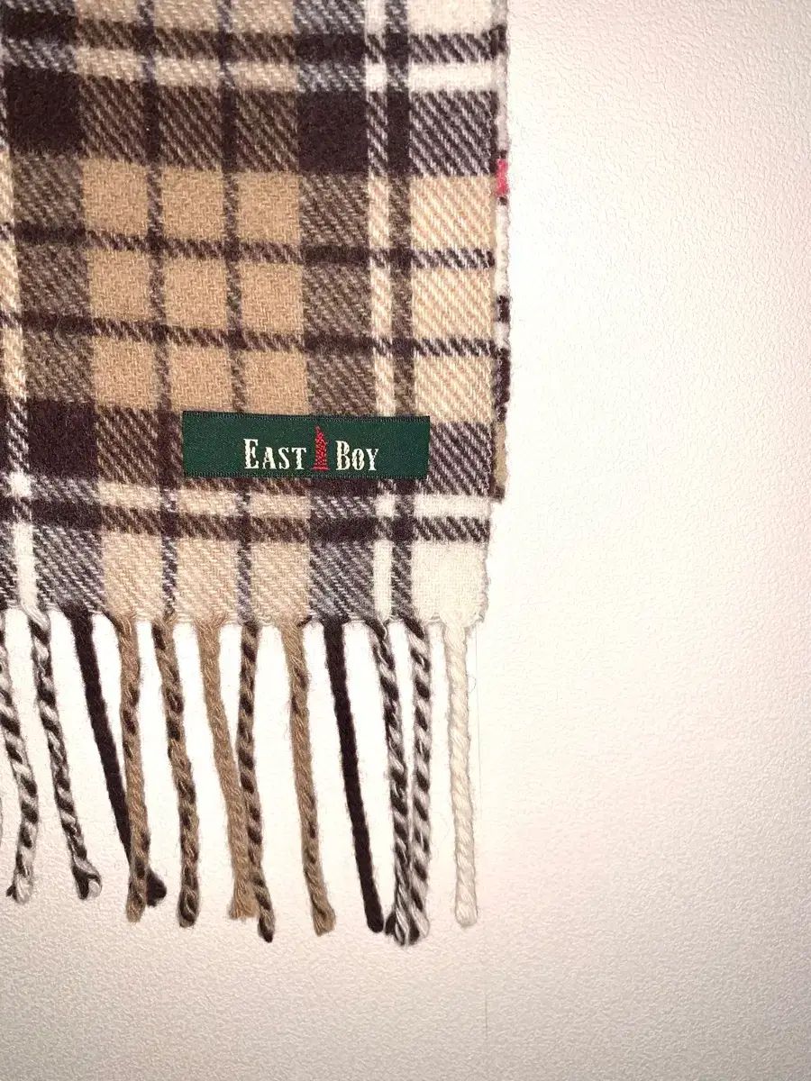 イーストボーイマフラー ブラウンCHECK ラブリー姫ギャル latte ギャル stc JINLI Ping SEIKO