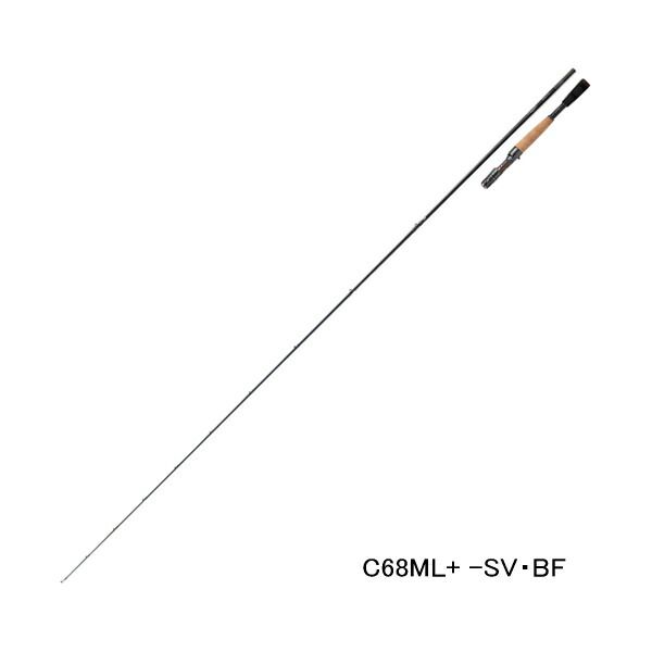 25年 新商品 ダイワ スティーズ ベイトキャスティングモデル C 68 ML SV BF 仕舞寸法 175 cm