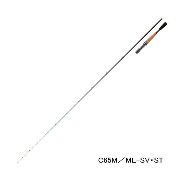 25年 新商品 ダイワ スティーズ ベイトキャスティングモデル C 65 M ML SV ST 仕舞寸法 168 cm