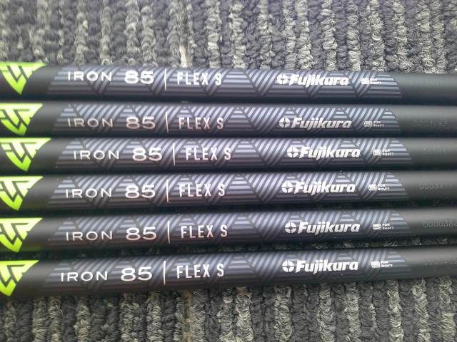中古 シャフト フジクラ TRAVIL IRON 85（S） 番手ずらし 6本セット/S