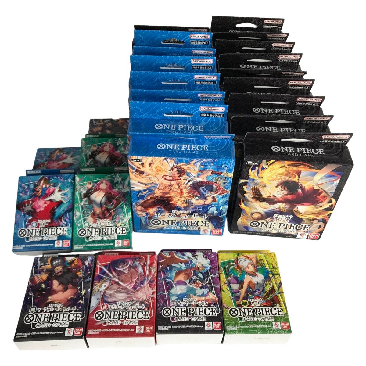 □□ ワンピースカード スタートデッキまとめ 2Y/エース＆ニュー