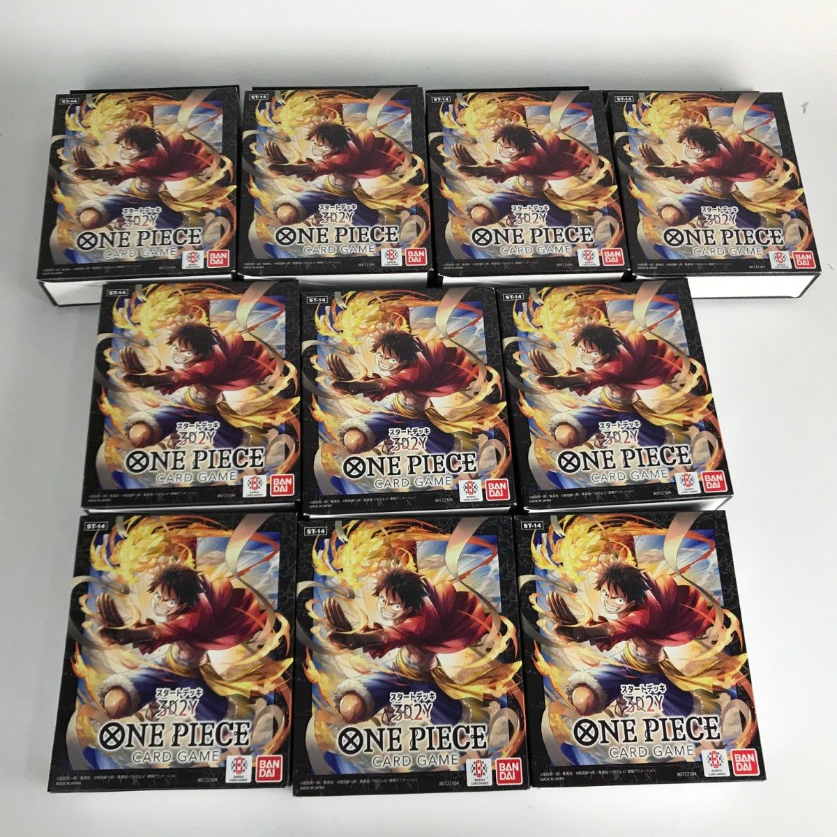 ワンピースカード スタートデッキまとめ ２Y|エース＆ニューゲート ヤマト ルフィ ニカ バギー ボニー ティーチ