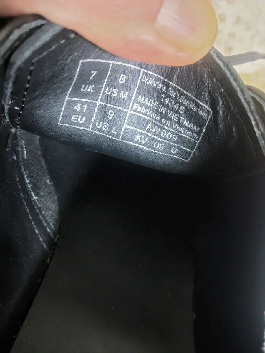 DR MARTENS ドクターマーチン1461 ウール モノ 3ホール 260