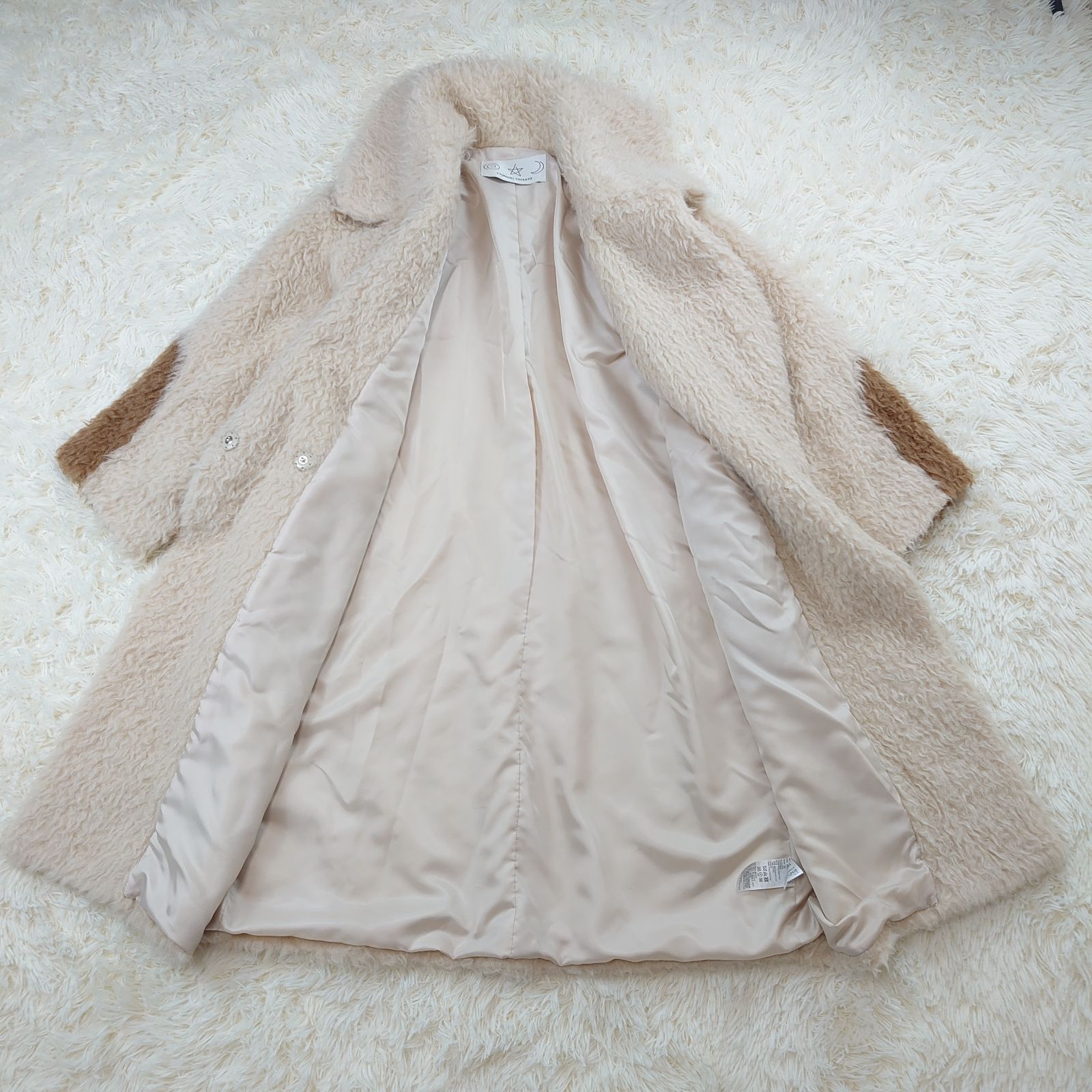 TSUMORI CHISATO ツモリチサト ファーコート ゆったり 体型カバー 