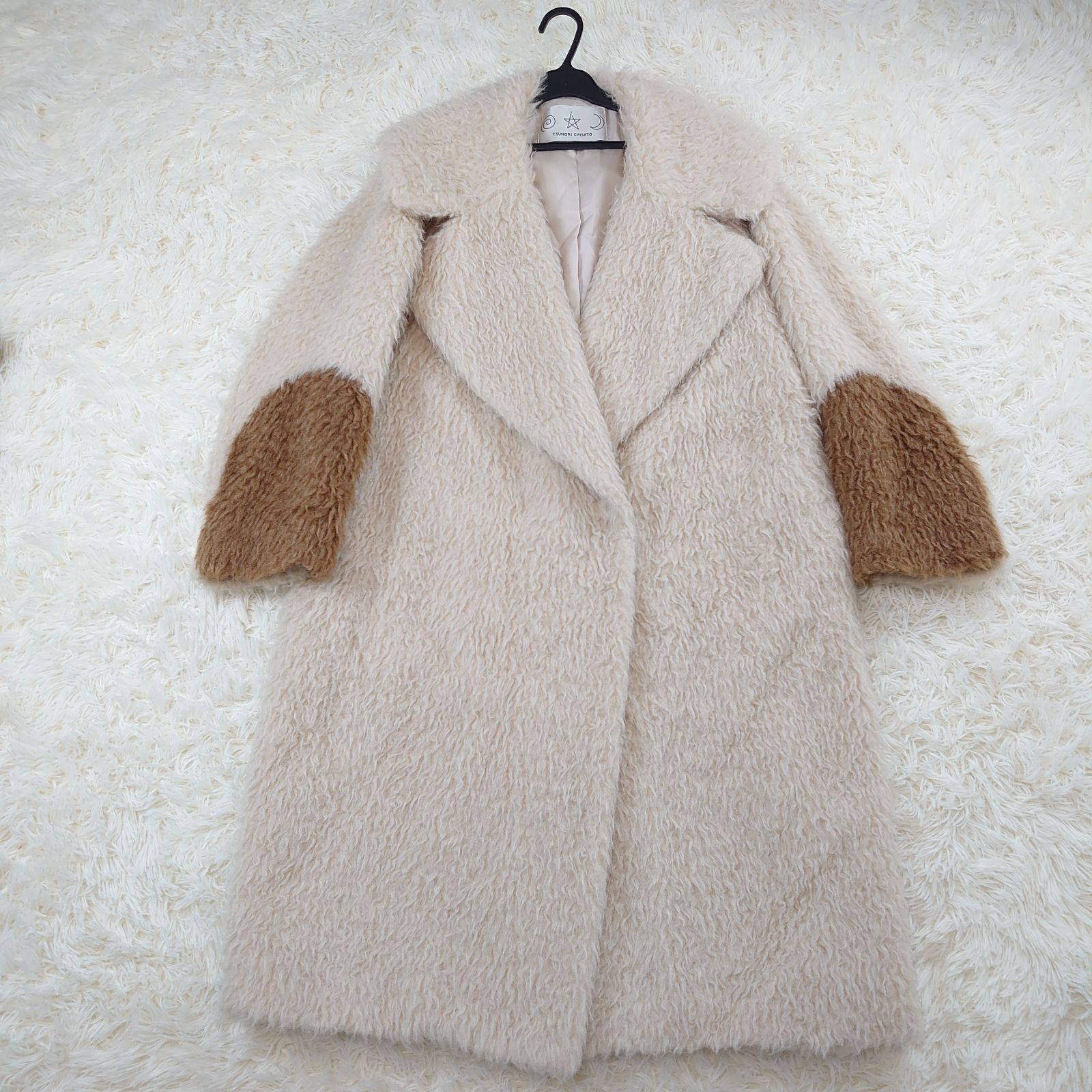 TSUMORI CHISATO ツモリチサト ファーコート ゆったり 体型カバー 