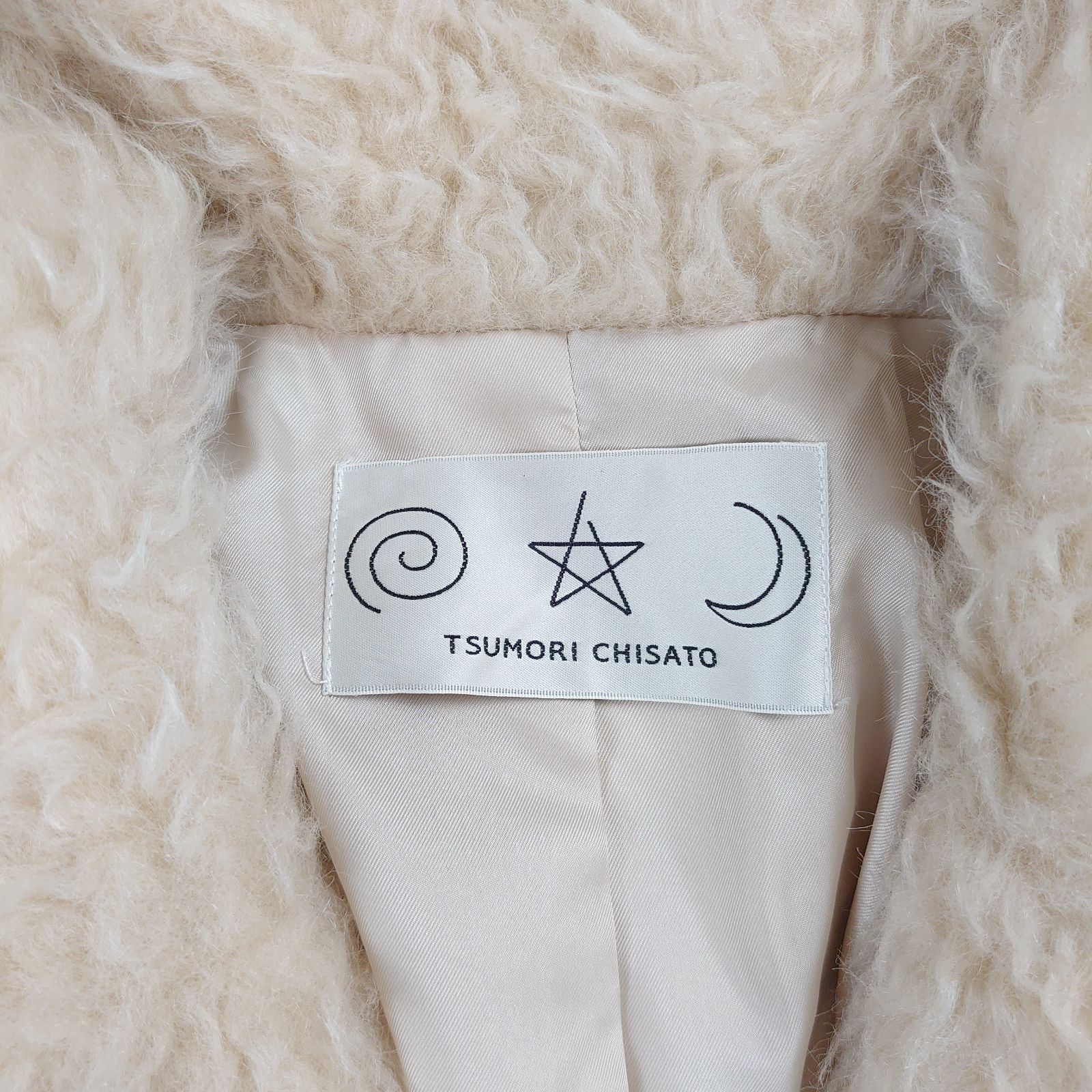 TSUMORI CHISATO ツモリチサト ファーコート ゆったり 体型カバー 
