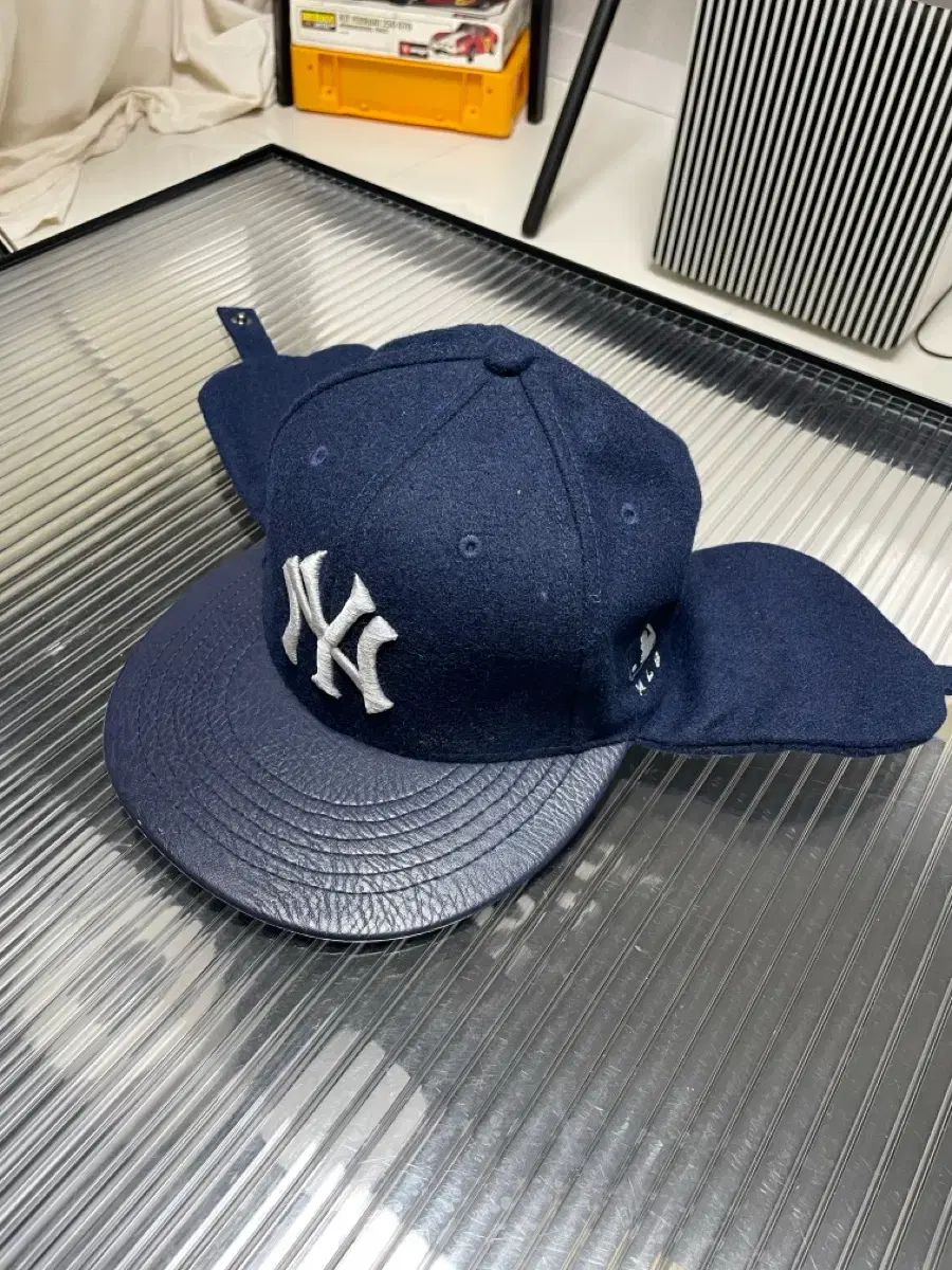 MLB ニューヨーク・ヤンキース 帽子 冬版 VTG イヤーフラップ - メルカリ